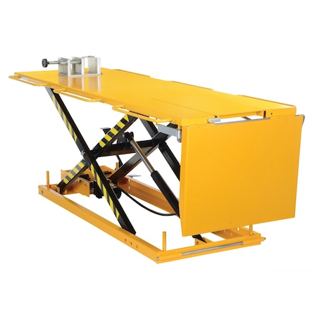 Vestil Manual Hydraulic Motorcycle Lift, 1100 lb MOTO-LIFT-1100